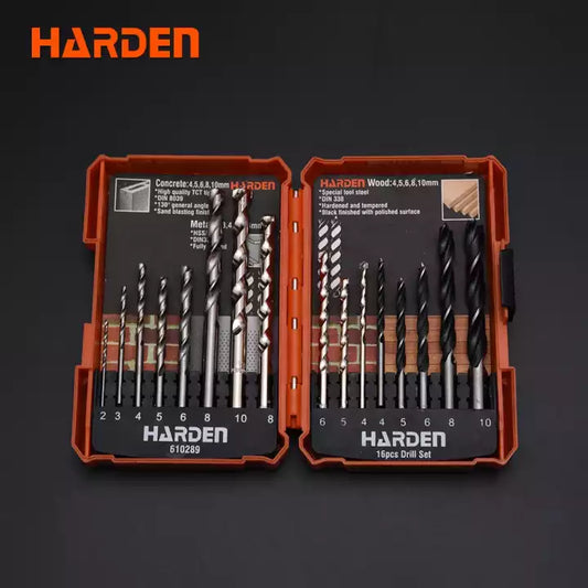 16Pcs Drill Set