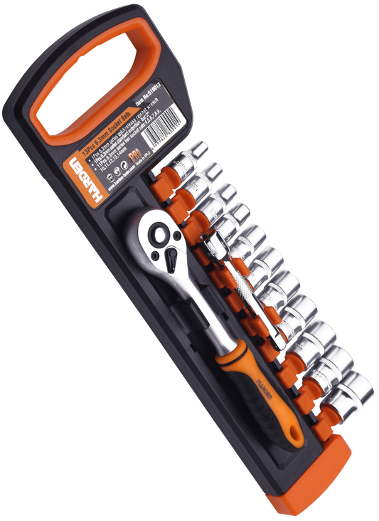 1/4" Socket Set 13Pcs