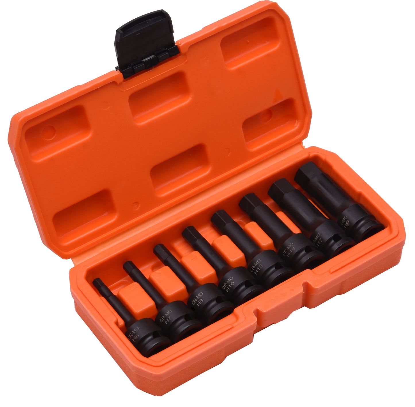 8Pcs 1/2" Hex Impact Socket Set
