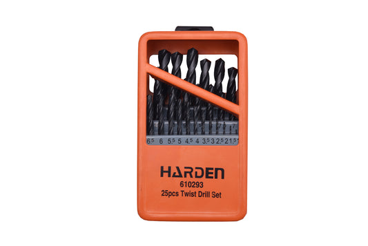 25Pcs Twist Drill Set