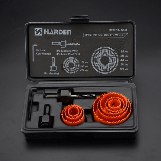 11Pcs Hole saw Kits For Wood