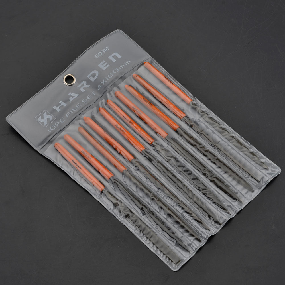 4X160mm 10Pcs Needle File Set