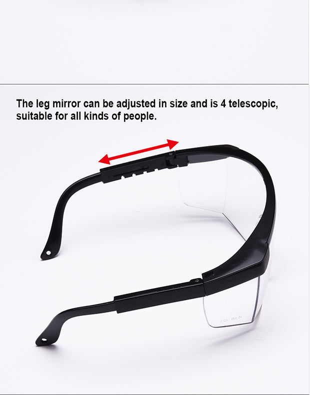 140mm Safety Glasses Anti Fog