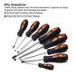 Cantilever Tool Box with Eva form Holding 77 piece Tool Set