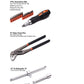 Cantilever Tool Box with Eva form Holding 77 piece Tool Set