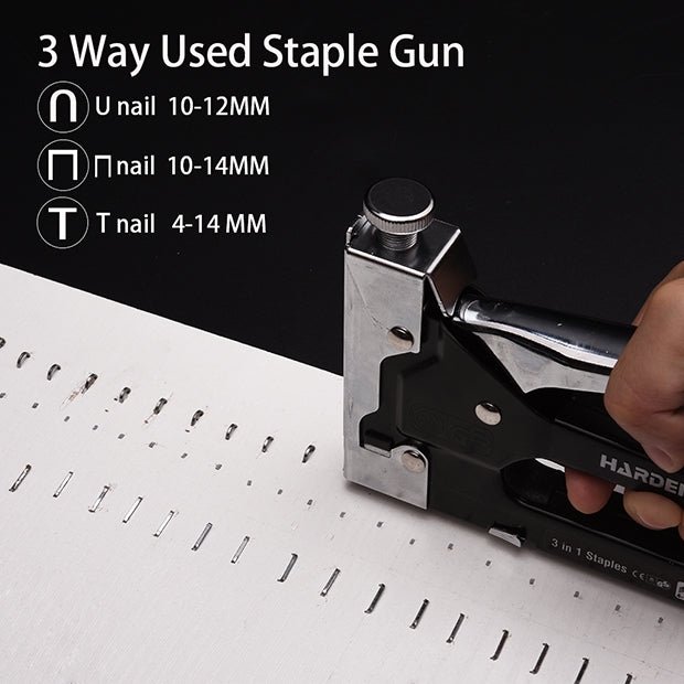 3 in 1 Staple Gun with 600 Staples included